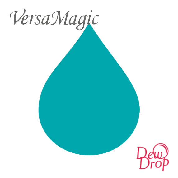 印台｜TSUKINEKO 月貓 Versa Magic Dew Drop水滴印台【GD-15 Turquoise Gem】 -  印台 - Geeky Geek Hong Kong